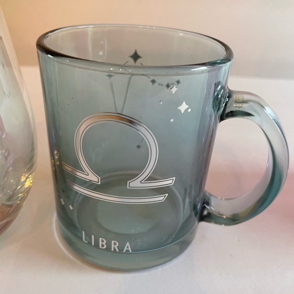Libra - Sagittarius zodiac glass set - Picture 4 of 9
